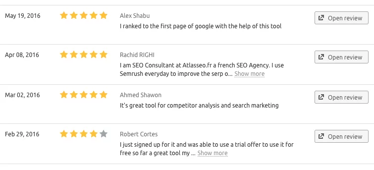 local seo reviews